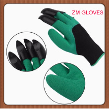 Garden Gloves With Claws For Digging And Planting